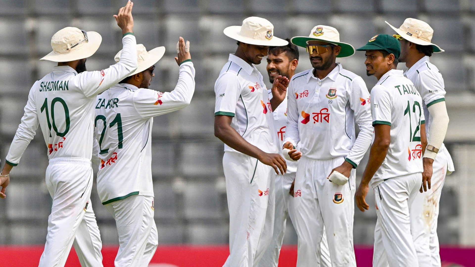 দ্বিতীয় টেস্টে যে স্কোয়াড নিয়ে মাঠে নামবে বাংলাদেশ